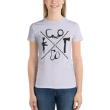 Swine Gear Hipster Logo Womans Tshirt