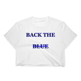 Back The Blue Women's Crop Top