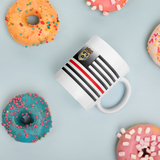 Swine Gear Thin Red Line Flag Coffee Cup
