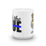 Back the blue Swine Gear Coffee Mug