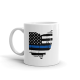 Thin Blue Line Ohio Swine Gear Coffee Mug