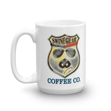 Swine Gear Hipster Logo Coffee Cup