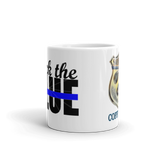 Back the blue Swine Gear Coffee Mug