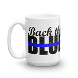 Back the blue Swine Gear Coffee Mug