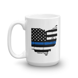 Thin Blue Line Ohio Swine Gear Coffee Mug