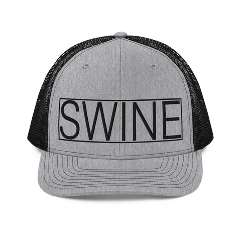 SWINE Logo Trucker Hat Snapback